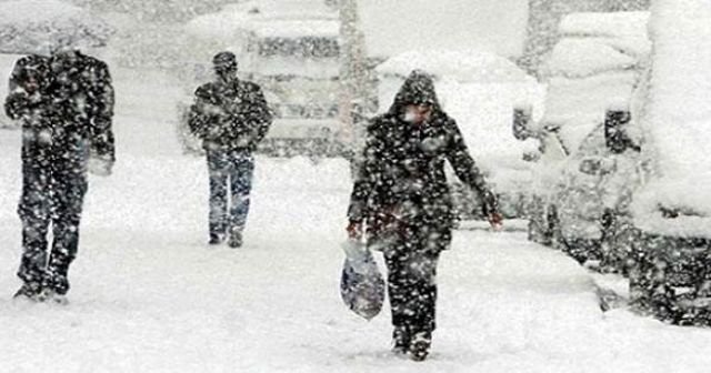 Bu iller için yoğun kar yağışı uyarısı