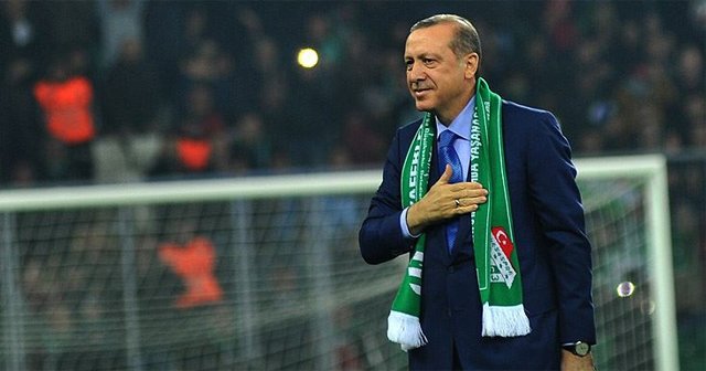 Bursa'nın yeni stadını Cumhurbaşkanı Erdoğan açtı