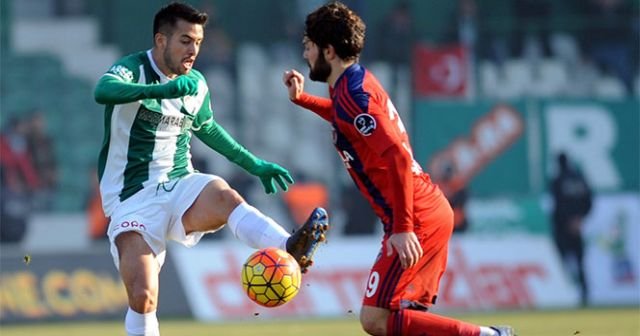 Bursaspor evinde galip geldi