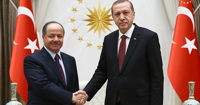 Cumhurbaşkanı Erdoğan, Barzani&#039;yi kabul etti