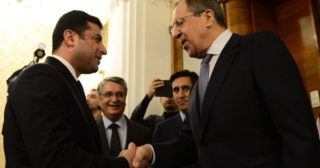 Demirtaş, Lavrov ile görüştü