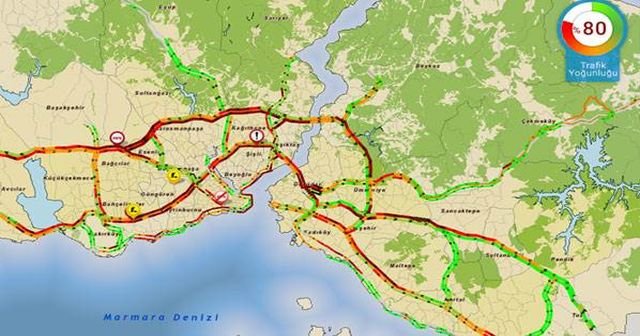 Dikkat! İstanbul&#039;da kırmızı alarm