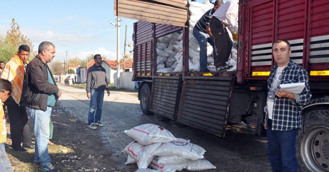 Doğal gazlı evde yaşayıp kömür yardımı talebinde bulundular