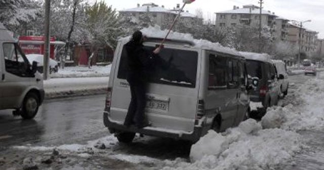 Doğu kar altında