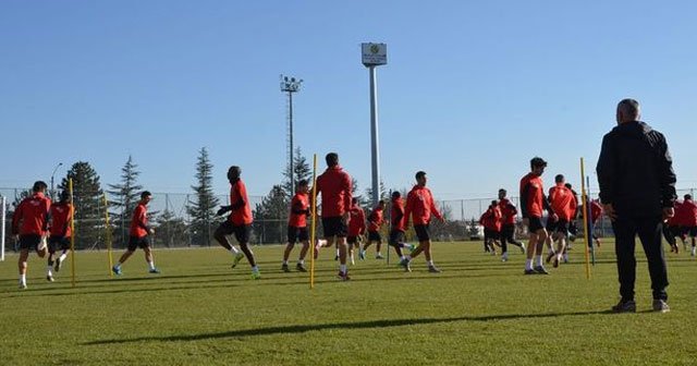 Eskişehirspor, Gaziantepspor maçı hazırlıklarını sürdürdü