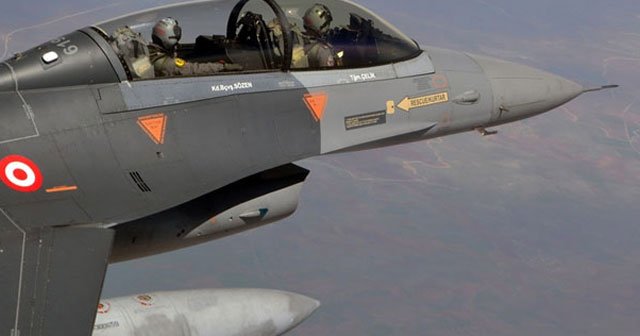 F-16&#039;lar Suriye sınırında kuş uçurtmuyor!