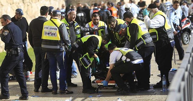 İsrail polisi&#039;nin vurduğu Filistinli hayatını kaybetti