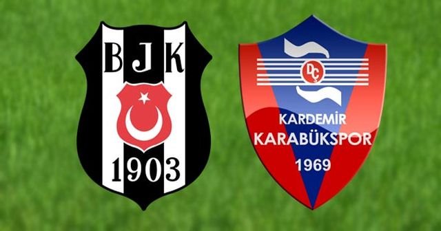 İşte Beşiktaş Karabükspor maçının ilk 11&#039;i