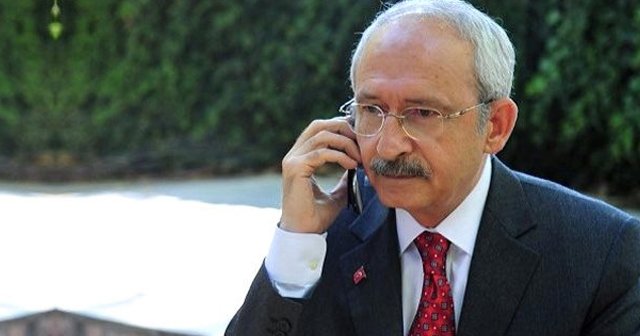 Kılıçdaroğlu&#039;ndan başsağlığı telefonu