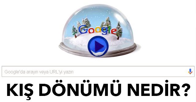 Kış Gündönümü neden Google&#039;da doodle oldu - Kış Gündönümü nedir