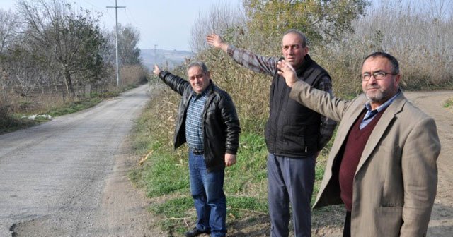 Köyden otoban geçince arazilerin fiyatı arttı