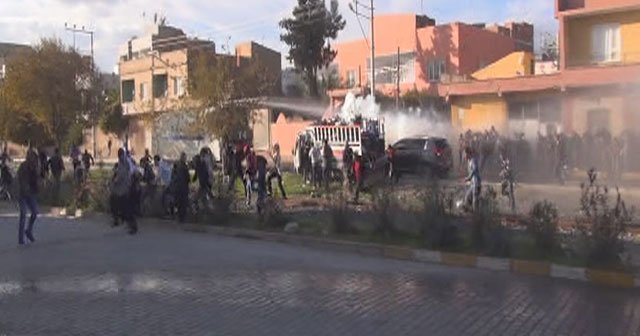 Nusaybin karıştı, miting sonrası olay