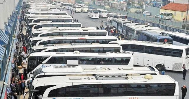 Otobüs biletleri şimdiden tükendi