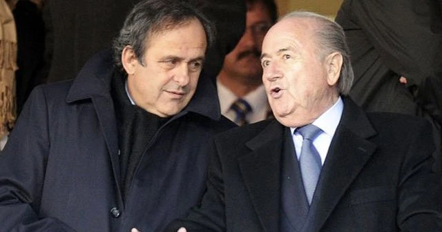 Sepp Blatter ve Michel Platini'ye 8 yıl men!