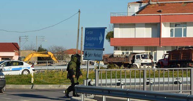 Sinop&#039;ta bomba paniği