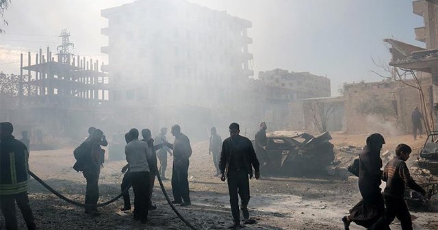 Suriye&#039;de sivillere saldırı, 20 ölü 50 yaralı