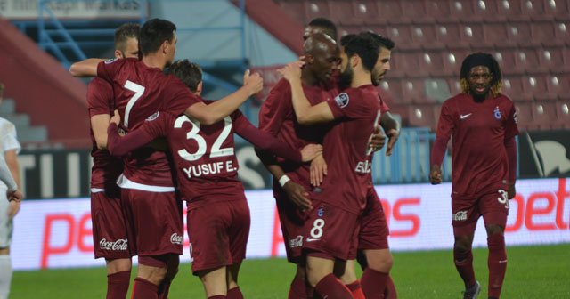 Trabzonspor, Eskişehirspor&#039;u 3-1 mağlup etti