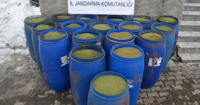 4 milyon TL değerinde toz esrar ele geçirildi