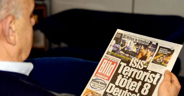 Alman basını Sultanahmet&#039;teki terörü manşetlerle kınadı