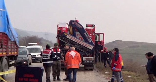 Balıkesir&#039;de trafik kazası, 6 ölü