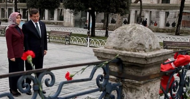 Başbakan'dan anlamlı 'Sultanahmet' paylaşımı