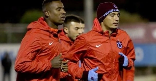 Cardozo ve Douglas antrenmana çıktı!