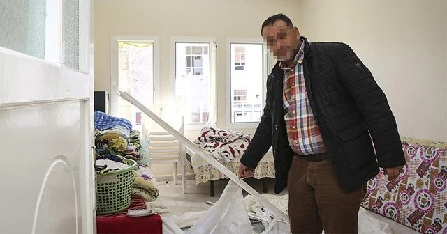 Çınar'da ev ve işyerleri zarar gören vatandaşlardan teröre tepki