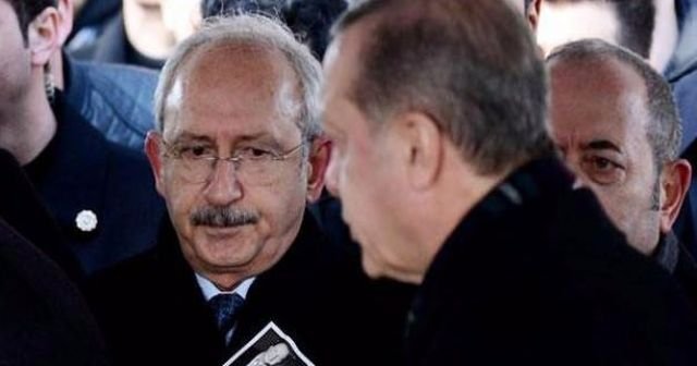 Cumhurbaşkanı Erdoğan ve Kılıçdaroğlu cenazede selamlaşmadı