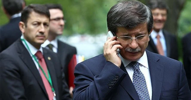 Davutoğlu'ndan şehit ailelerine taziye telefonu