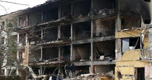 DBP binasını ateşe verdiler