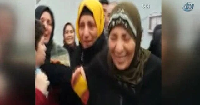 Deniz Seki'nin koğuş arkadaşı 'hanımağa'yı 500 kişi karşıladı