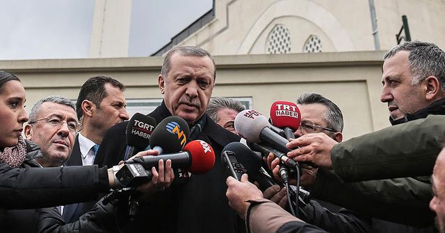 Erdoğan, &#039;Okula saldırı terör örgütünün adi girişimlerini ortaya koyuyor&#039;