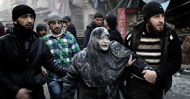 Halep'te pazar yeri ve sağlık merkezine Rus saldırısı, 7 ölü, 20 yaralı