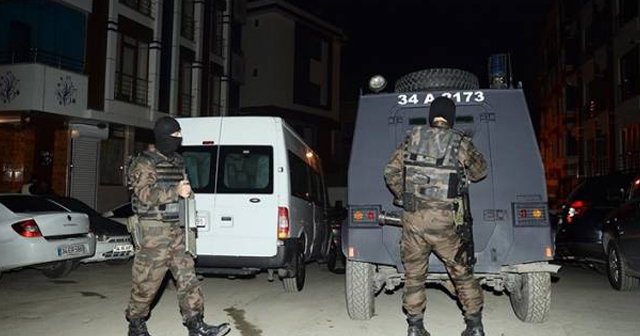 İstanbul&#039;da PKK&#039;ya şafak operasyonu