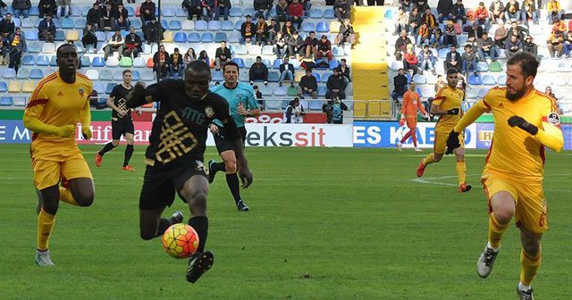 Kayserispor Osmanlıspor&#039;u 1-0 mağlup etti