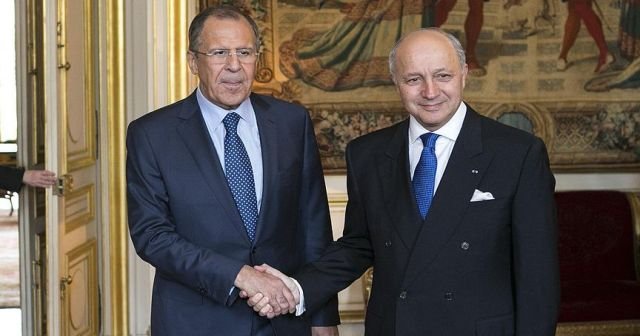 Lavrov ve Fabius Suriye&#039;yi görüştü