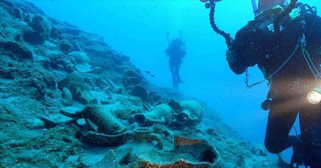 Muğla&#039;da 4 bin yıllık gemi batığı bulundu