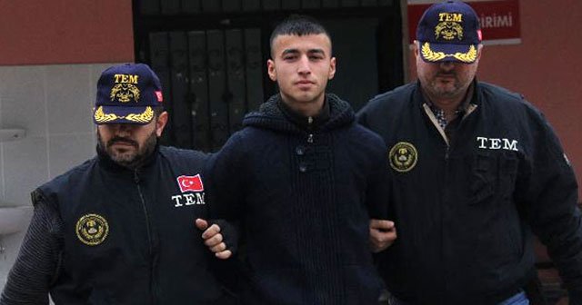 Şehit cenazesinin geçiş güzergahına bombaya 1 tutuklama