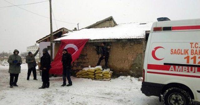 Şehit evine acı haber tez ulaştı