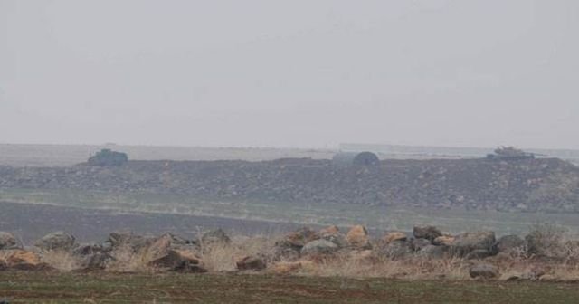 Suriye&#039;den atılan havan mermisi Kilis&#039;te boş araziye düştü