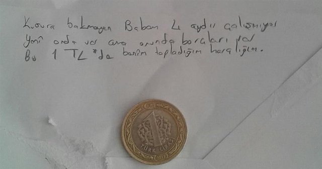 Terör mağdurları için 1 lira bağışlayan Ebru &#039;ayın öğrencisi&#039; seçildi