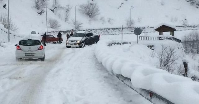 Trabzon&#039;da 10 yılın en yoğun karı