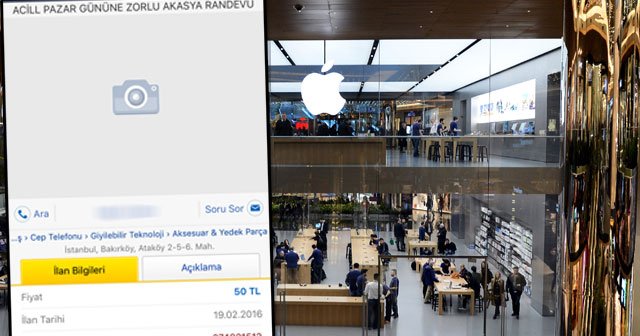 Apple Store randevusu karaborsaya düştü