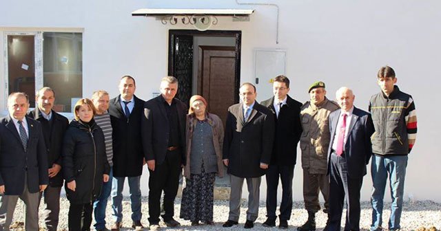 Bartınlı şehidin ailesinin evi teslim edildi