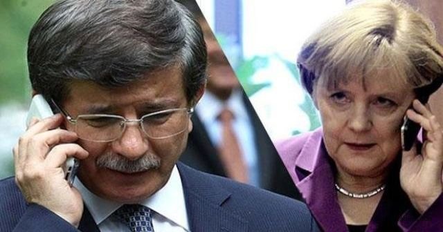 Başbakan&#039;dan Merkel&#039;e PYD mesajı