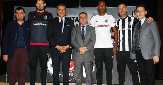 Beşiktaş’ta yeni transferler tanıtıldı