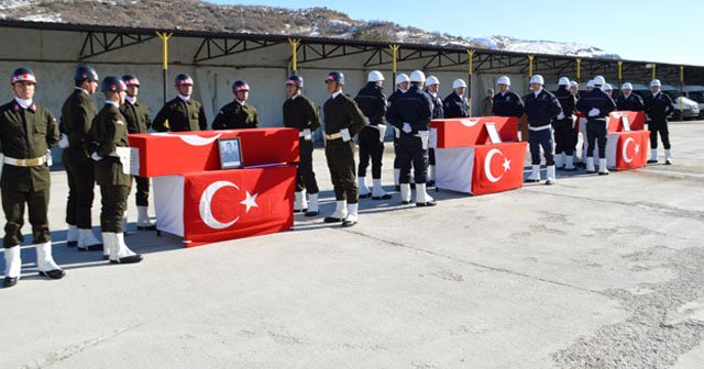 Cizre şehitleri memleketlerine uğurlandı