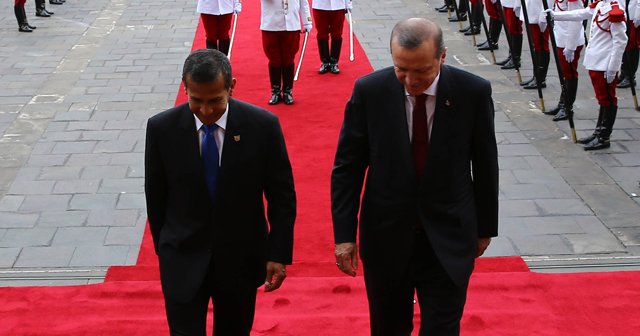 Cumhurbaşkanı Erdoğan, Peru&#039;da konuştu