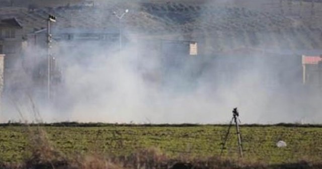 DAEŞ havan mermisi attı, asker bombardımana tuttu