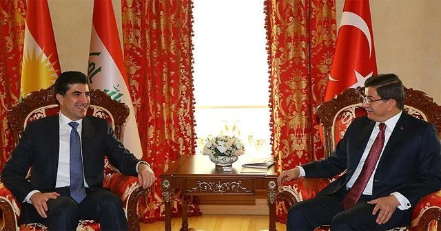 Davutoğlu ile Barzani telefonda görüştü